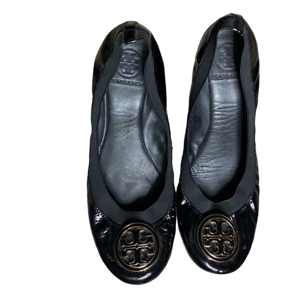 Tory Burch Caroline Flat Black